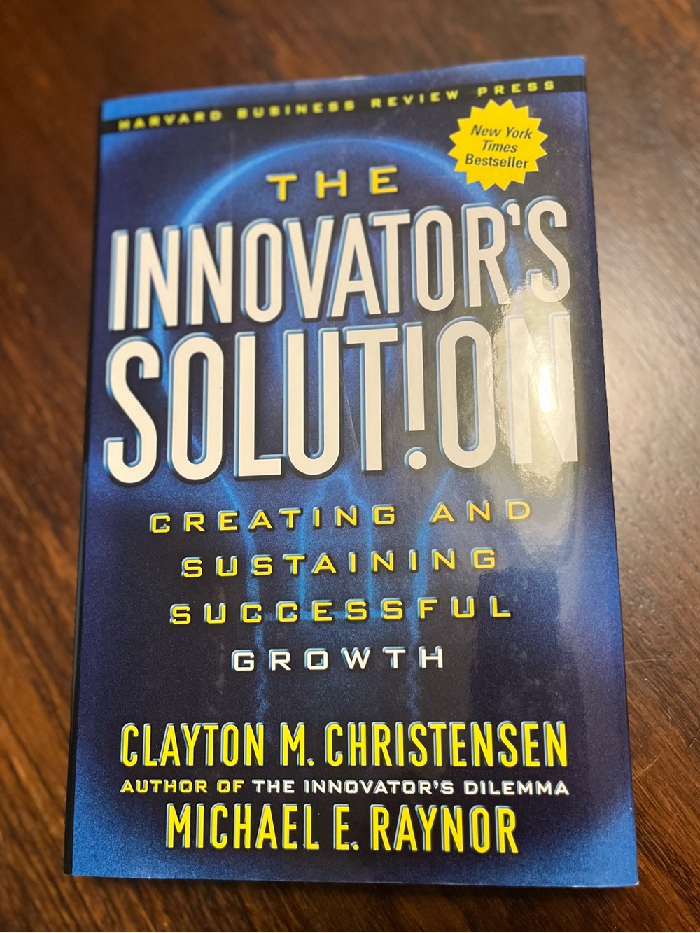 The Innovator's Solution by Clayton M. Christensen - Hardcover Book